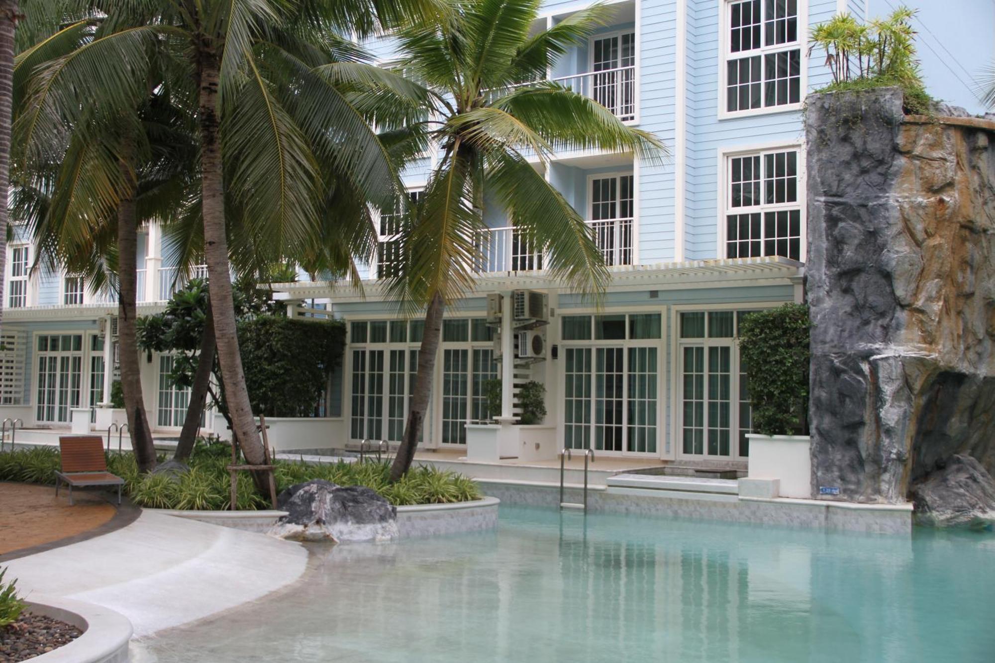 Grand Florida芭提雅带免费游泳池温泉和健身房和办公区水上花园公寓e208 Na Chom Thian Exterior photo